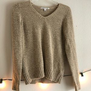 Carolyn Taylor beige sweater